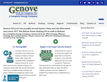 Tablet Screenshot of genoveoil.com